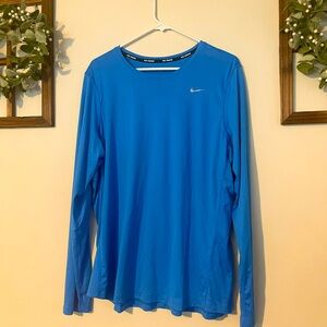 Nike blue long sleeve shirt size 2x